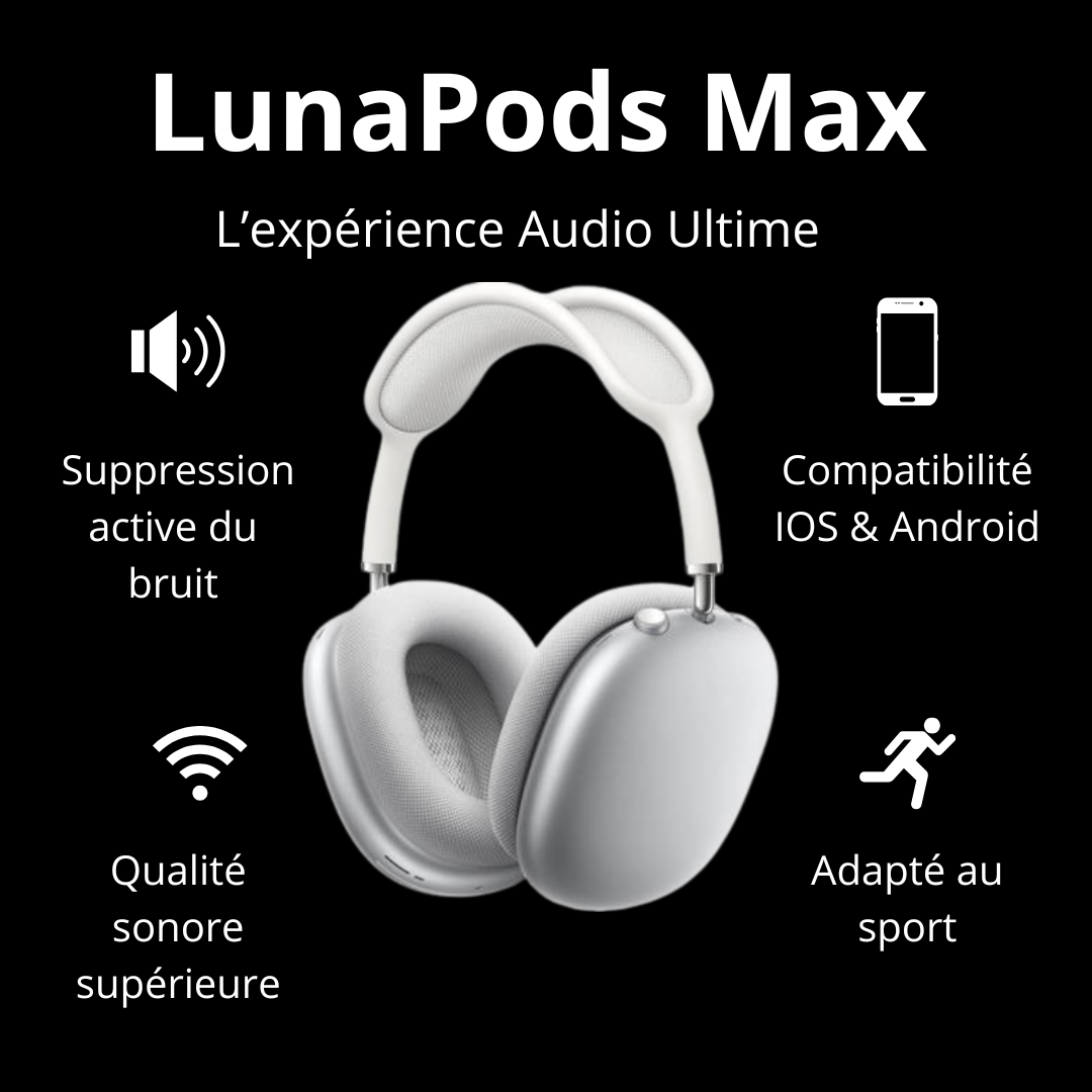Casque LunaPods Max